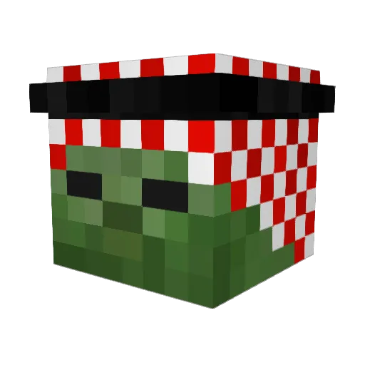 marcelo7421 Minecraft avatar head, 3D render
