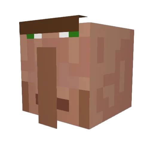 marcelogameplay_ Minecraft avatar head, 3D render