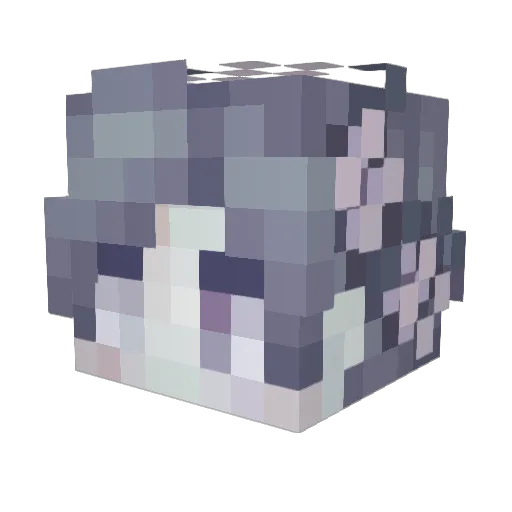 marcelosys Minecraft avatar head, 3D render
