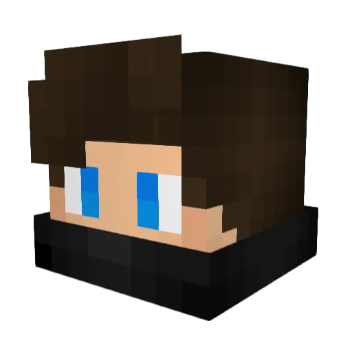 marchetto96 Minecraft avatar head, 3D render