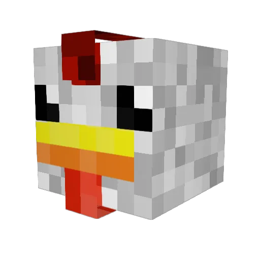 marcie2012 Minecraft avatar head, 3D render