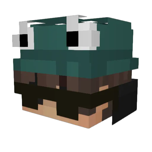 marcinowskyy2 Minecraft avatar head, 3D render