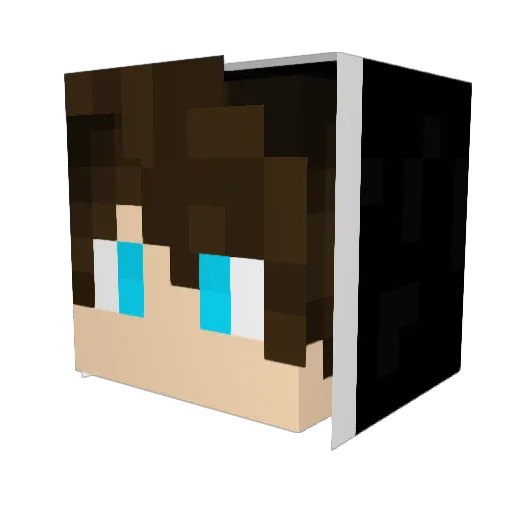 marcinusx27 Minecraft avatar head, 3D render