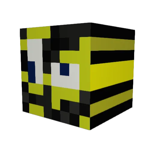 marcklindv Minecraft avatar head, 3D render