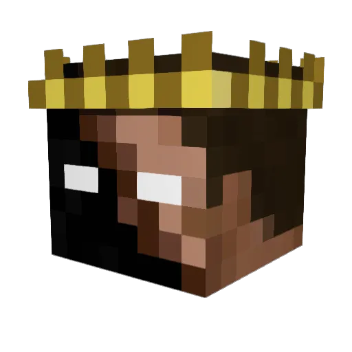 marckmat Minecraft avatar head, 3D render