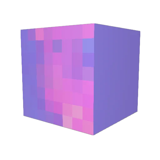marckuuu Minecraft avatar head, 3D render