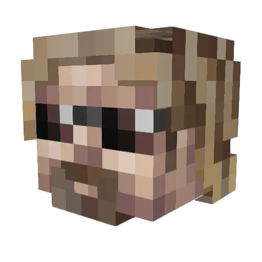 marcmadz16 Minecraft avatar head, 3D render