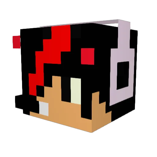marcmarc1000 Minecraft avatar head, 3D render