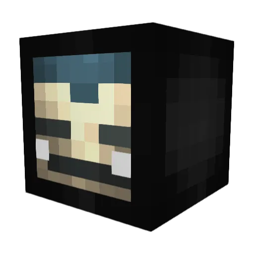 marco200erKd Minecraft avatar head, 3D render