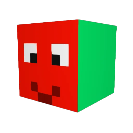 marco247000 Minecraft avatar head, 3D render