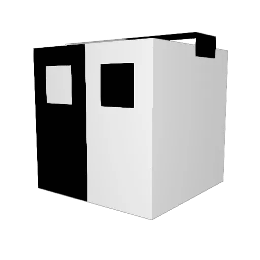 marco3105 Minecraft avatar head, 3D render