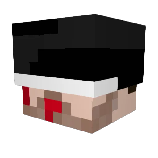 marcochu Minecraft avatar head, 3D render