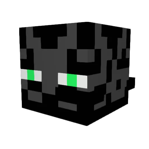 marcofrazzo Minecraft avatar head, 3D render