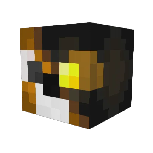 marcoiscool Minecraft avatar head, 3D render