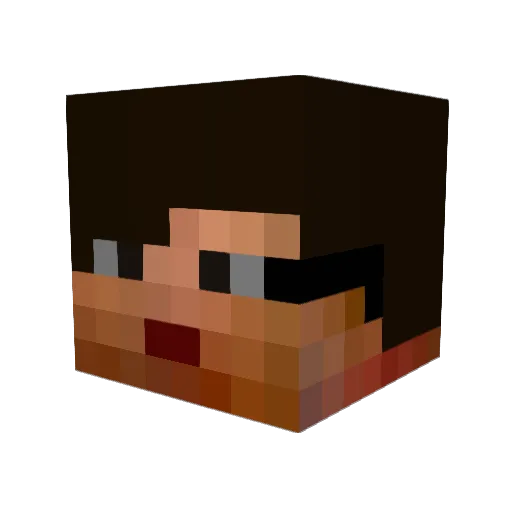 marcom1997 Minecraft avatar head, 3D render