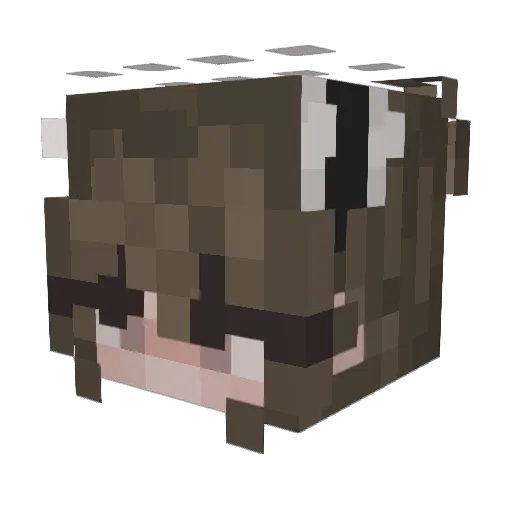 marconiBOY Minecraft avatar head, 3D render
