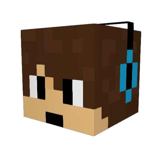marcop999 Minecraft avatar head, 3D render