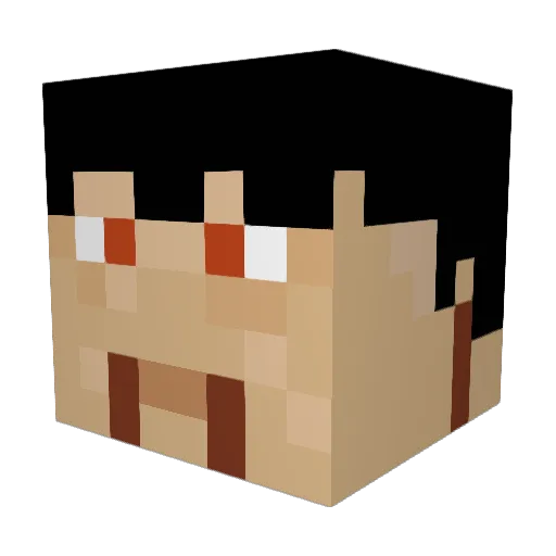 marcopolohj Minecraft avatar head, 3D render