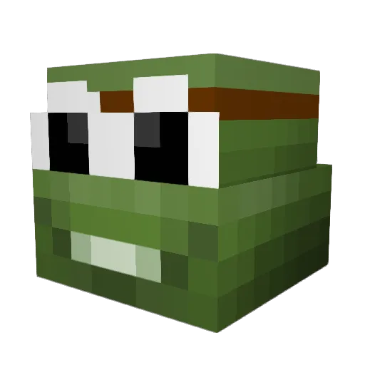 marcos20126127 Minecraft avatar head, 3D render