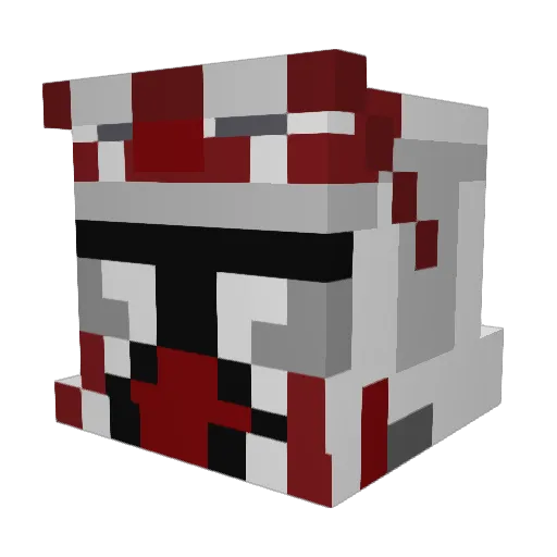 marcos_0410 Minecraft avatar head, 3D render