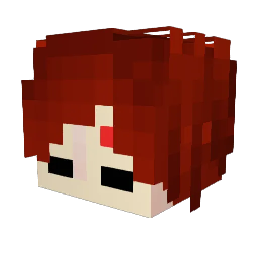 marcospaulo90 Minecraft avatar head, 3D render