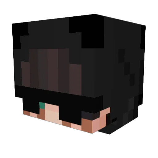 marcospikachu Minecraft avatar head, 3D render