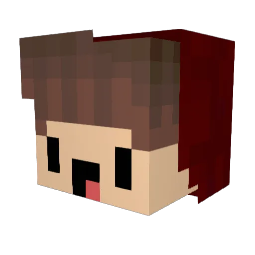 marcotulio_YT Minecraft avatar head, 3D render