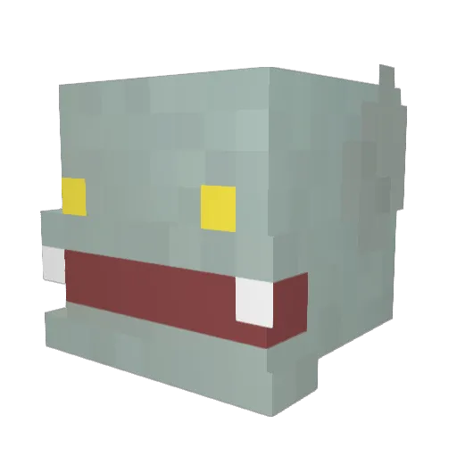 marcovanbeefoven Minecraft avatar head, 3D render