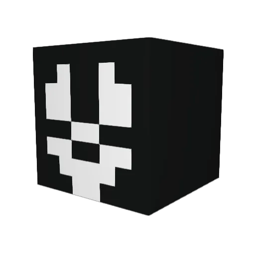 marctempert Minecraft avatar head, 3D render