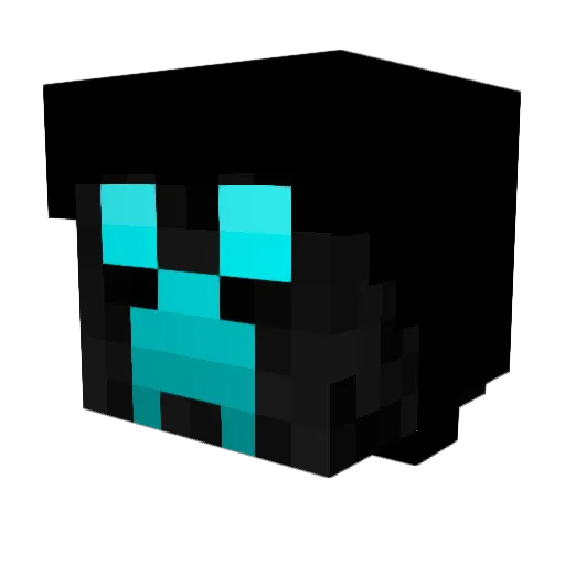 marcuchi_ Minecraft avatar head, 3D render