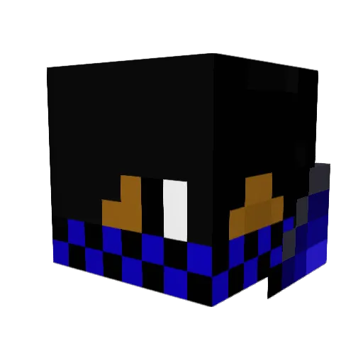 marcus2001 Minecraft avatar head, 3D render