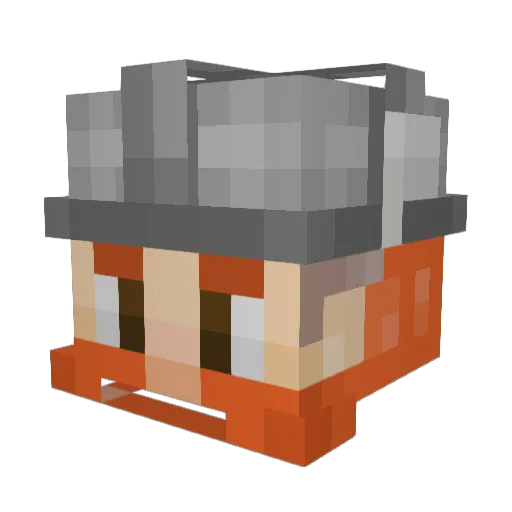 marcus2020 Minecraft avatar head, 3D render