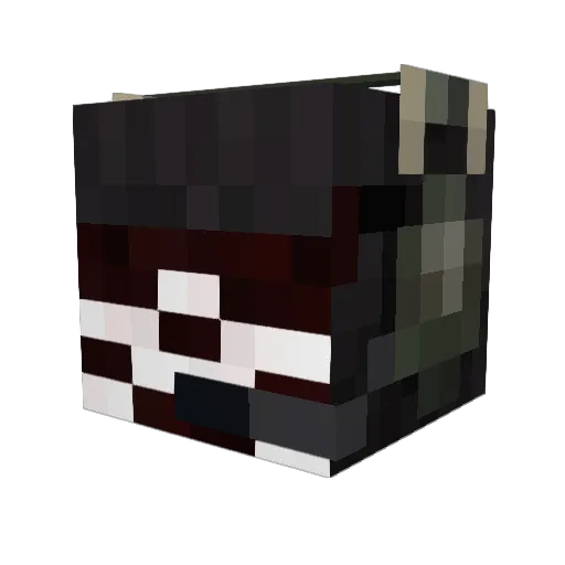 marcusmus Minecraft avatar head, 3D render