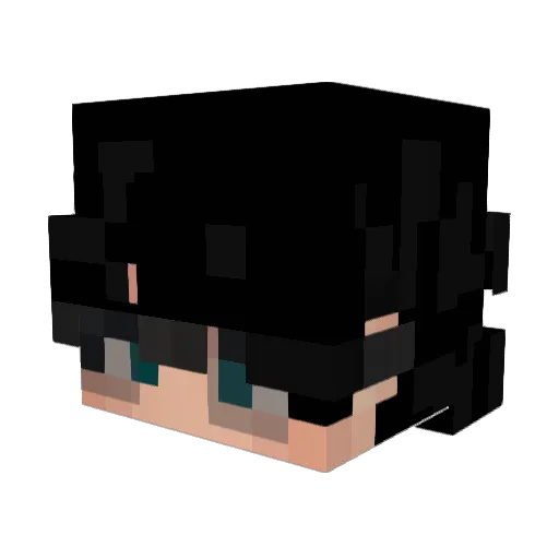 marcxzpr Minecraft avatar head, 3D render