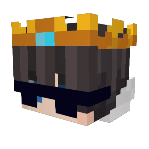 mardol_ Minecraft avatar head, 3D render
