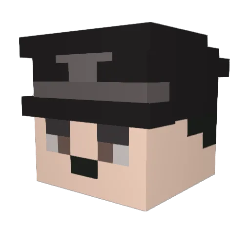 marechalfe Minecraft avatar head, 3D render