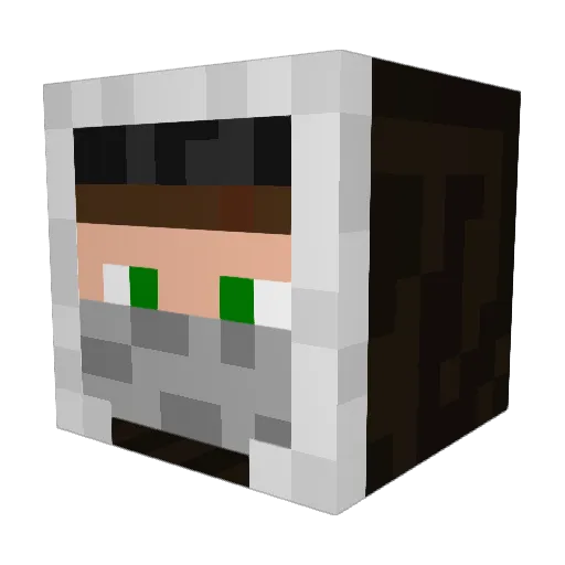 mareil05 Minecraft avatar head, 3D render