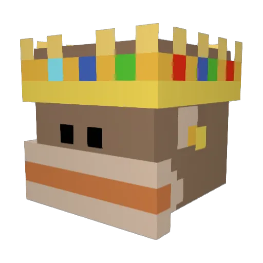 marek8815 Minecraft avatar head, 3D render