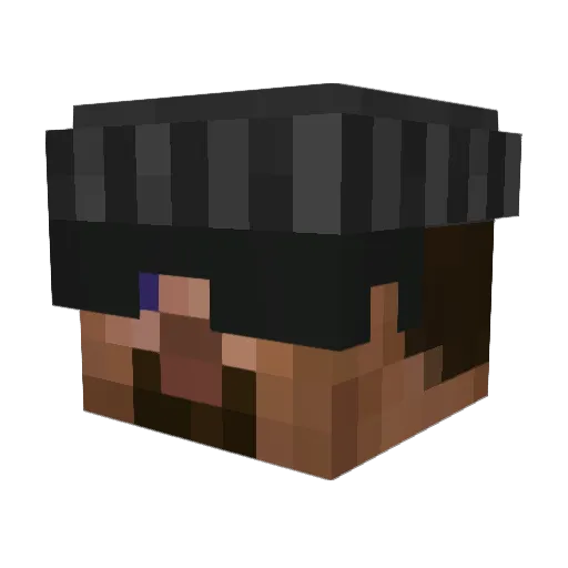 marek_321 Minecraft avatar head, 3D render