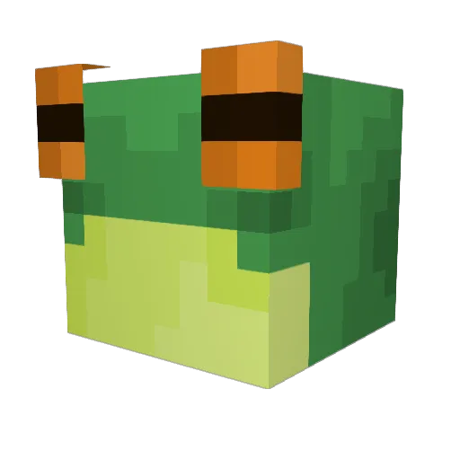 marendoc Minecraft avatar head, 3D render