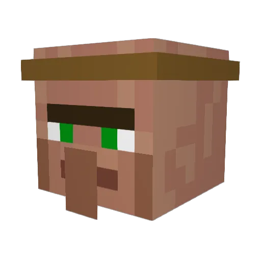 marfre02 Minecraft avatar head, 3D render