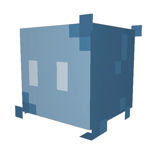 marfro Minecraft avatar head, 3D render
