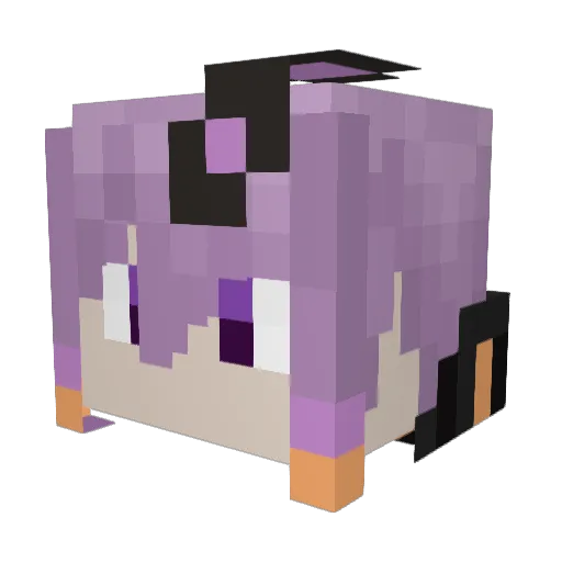 margiteberbach Minecraft avatar head, 3D render