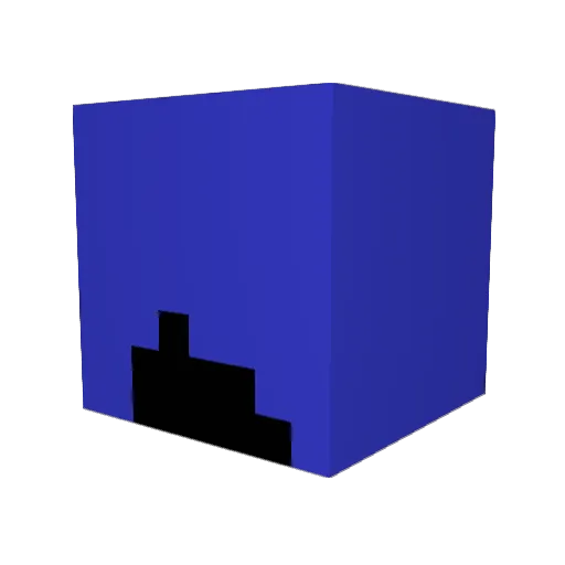 mariainesmor Minecraft avatar head, 3D render