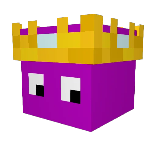 marianeceek Minecraft avatar head, 3D render