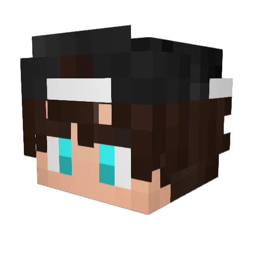 mariano035 Minecraft avatar head, 3D render