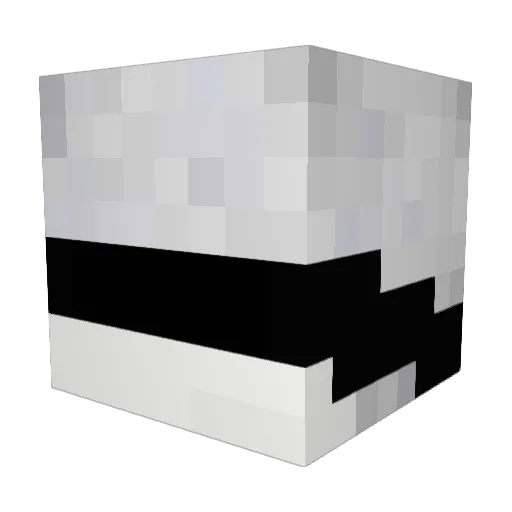 marianoneto Minecraft avatar head, 3D render