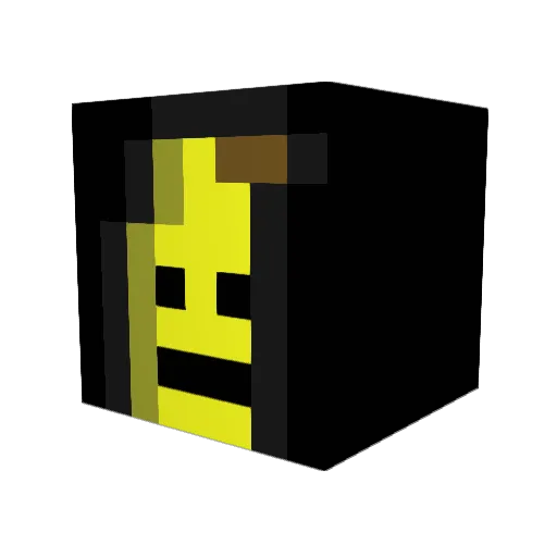 marie_marolle Minecraft avatar head, 3D render
