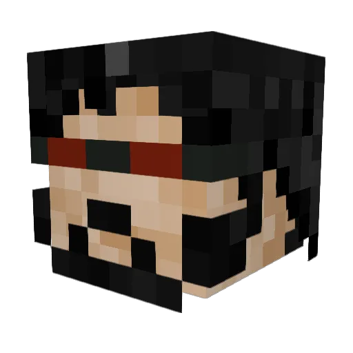 mariia_ava Minecraft avatar head, 3D render