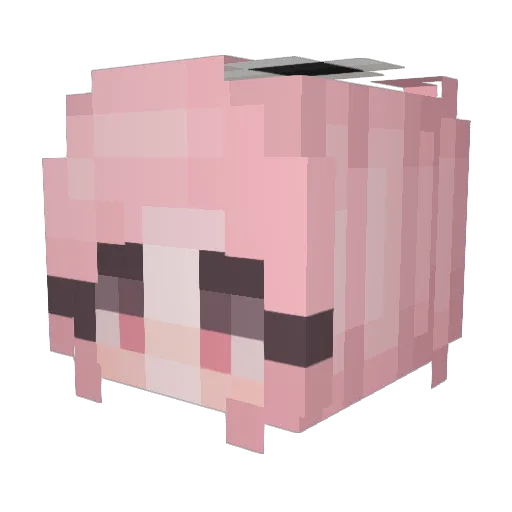 marilinha03 Minecraft avatar head, 3D render